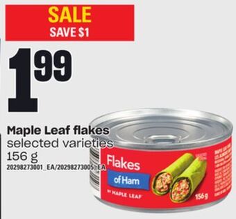Zehrs Markets Maple leaf flakes, 156 g offer