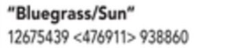 RONA Scotts "bluegrass/sun" grass seed offer