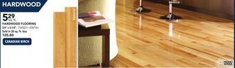 RONA Mono serra hardwood flooring 3/4" x 3-1/4" offer