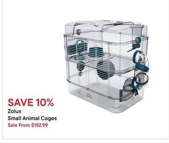 Petvalu Zolux small animal cages offer