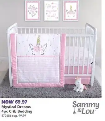 Babies 'R' Us Sammy and lou mystical dreams 4pc crib bedding offer