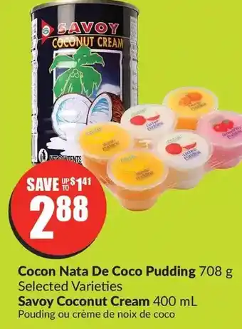 FreshCo Cocon nata de coco pudding | savoy coconut cream offer
