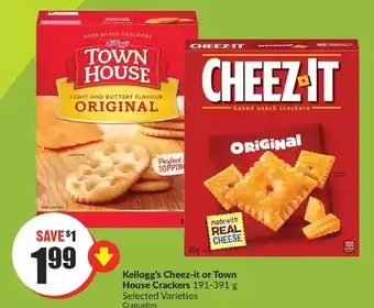 FreshCo Kellogg's cheez-it or town house crackers offer