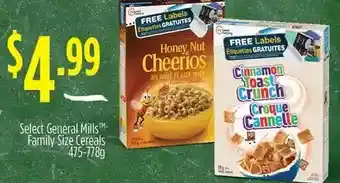 FreshCo General mills family size cereals offer
