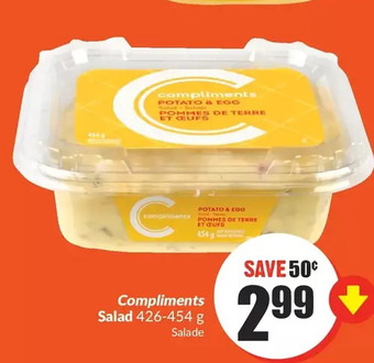 FreshCo Compliments salad offer