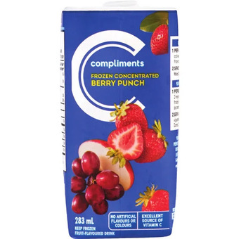 Sobeys Compliments frozen punch offer