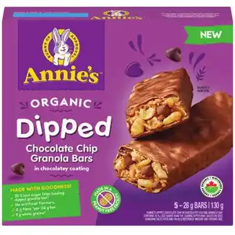 Sobeys Annie's snack or granola bars offer