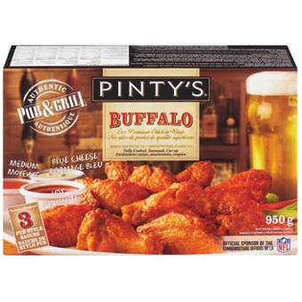 Sobeys Pinty's chicken wings, fillets or chunks offer