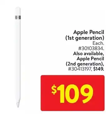 Walmart Apple pencil (1st generation) | apple pencil (2nd generation) offer