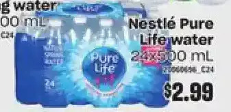 Loblaws Nestle pure life water offer