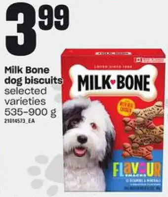 Loblaws Milk bone dog biscuits offer