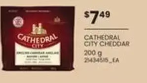 Loblaws Cathedral city cheddar offer