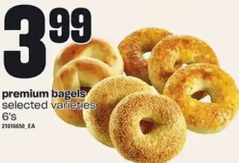 Loblaws Premium bagels offer