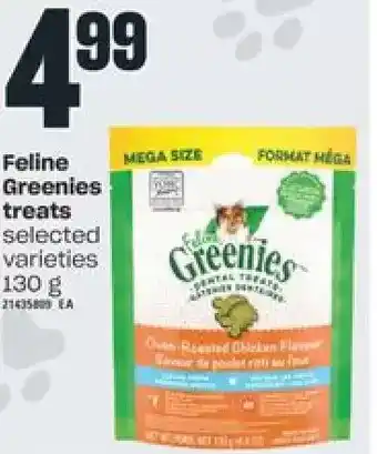 Independent Grocer Feline greenies treats offer