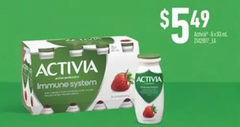 Independent Grocer Activia offer