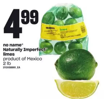 Zehrs Markets No name naturally imperfect limes offer