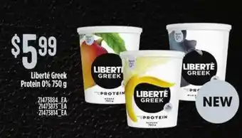 Zehrs Markets Liberte greek protein 0% offer