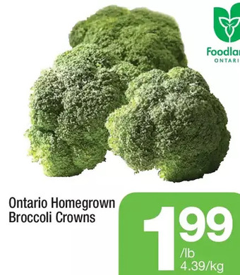 Highland Farms Broccoli crowns offer