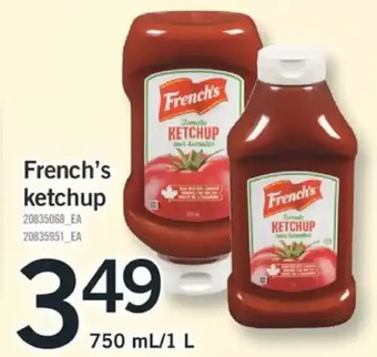 Fortinos French's ketchup offer