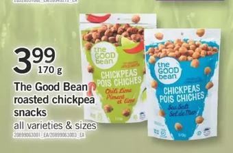 Fortinos The good bean roasted chickpea snacks offer