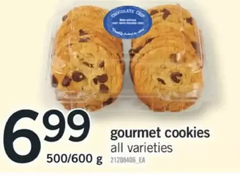 Fortinos Gourmet cookies offer