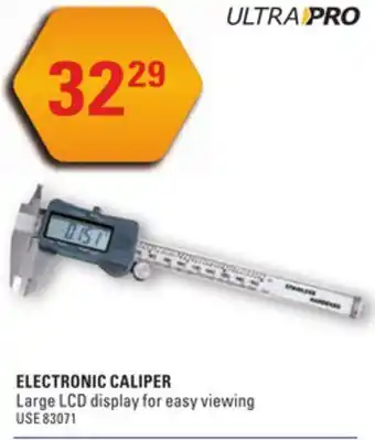 NAPA Auto Parts Ultrapro electronic caliper offer