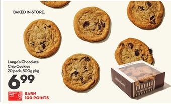 Longo's Longo's chocolate chip cookies offer