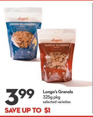 Longo's Longo's granola offer