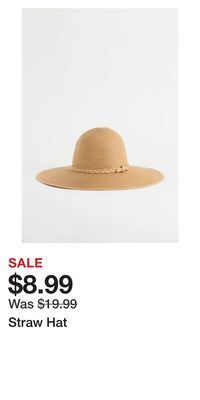 H&M Straw hat offer
