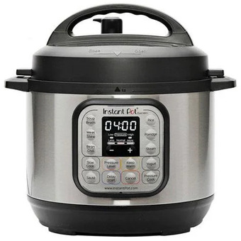 Visions Electronics Instant pot duo 3 quart mini multi-use 7-in-1 pressure cooker offer