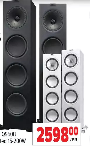 2001 Audio Video Kef tower speakers offer