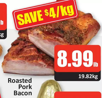 Starsky Roasted pork bacon offer