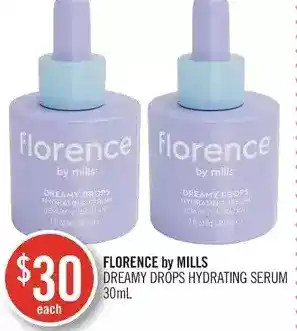 Shoppers Drug Mart Florence by mills dreamy drop hydrating serum offer