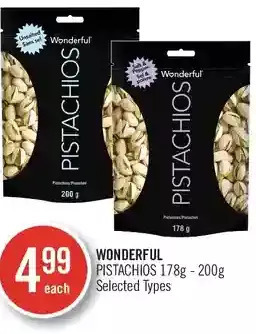 Shoppers Drug Mart Wonderful pistachios offer
