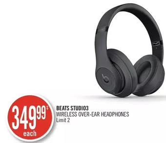 Shoppers Drug Mart Beats studio3 wireless over-ear headphones offer