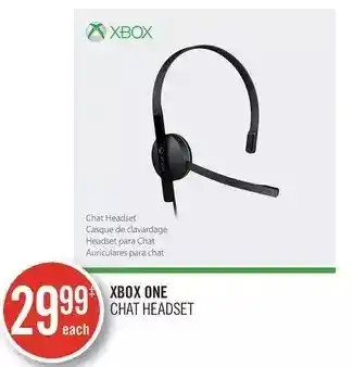 Shoppers Drug Mart Xbox one chat headset offer