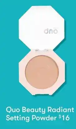 Shoppers Drug Mart Quo beauty radiant setting powder offer