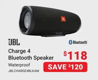 Visions Electronics Jbl charge 4 bluetooth speaker offer