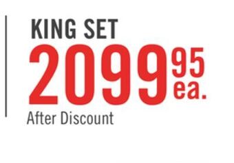 The Brick Beautyrest black signature elegance euro pillowtop king mattress set offer