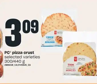 Independent City Market Pc® pizza crust, 300/440 g offer