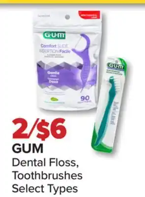 PharmaChoice Dental floss, toothbrushes offer