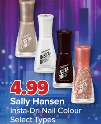 PharmaChoice Sally hansen insta-dri nail colour offer