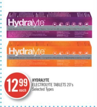 Shoppers Drug Mart Hydralyte electrolyte tablets offer
