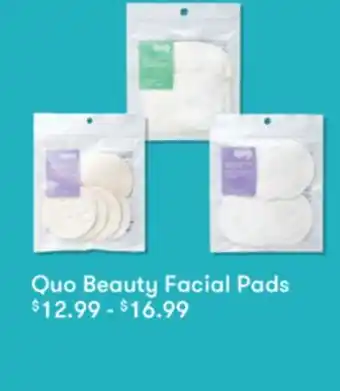 Shoppers Drug Mart Quo beauty facial pads offer