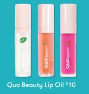 Shoppers Drug Mart Quo beauty lip oil offer