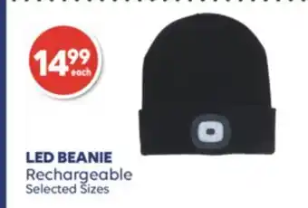 Shoppers Drug Mart Led beanie rechargeable offer