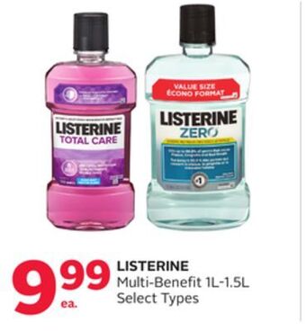 Rexall Listerine multi-benefit offer