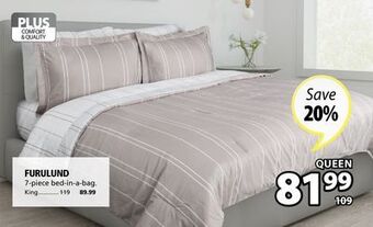 JYSK Furulund 7-piece bed-in-a-bag offer