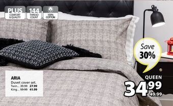 JYSK Aria duvet cover set offer
