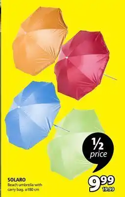 JYSK Solaro beach umbrella offer